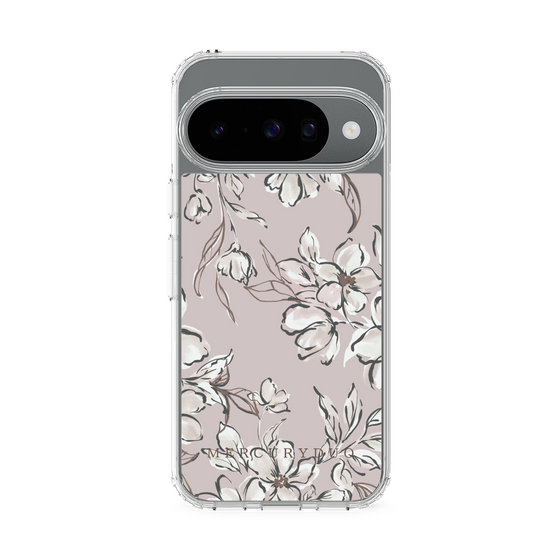 Slim Protection Case［ MERCURYDUO - BotanicalFlower - lilac ］