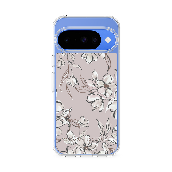Slim Protection Case［ MERCURYDUO - BotanicalFlower - lilac ］