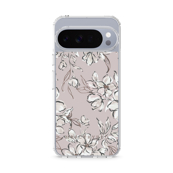 Slim Protection Case［ MERCURYDUO - BotanicalFlower - lilac ］