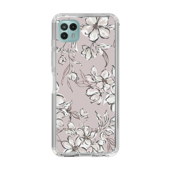 Slim Protection Case［ MERCURYDUO - BotanicalFlower - lilac ］