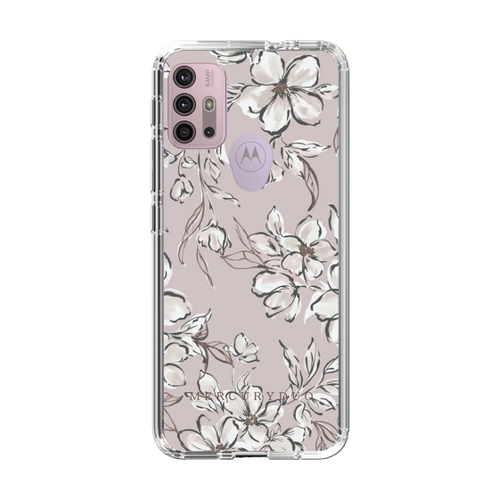 Slim Protection Case［ MERCURYDUO - BotanicalFlower - lilac ］