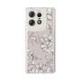 Slim Protection Case［ MERCURYDUO - BotanicalFlower - lilac ］