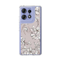 Slim Protection Case［ MERCURYDUO - BotanicalFlower - lilac ］