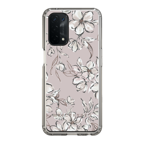 Slim Protection Case［ MERCURYDUO - BotanicalFlower - lilac ］