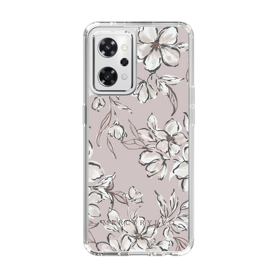 Slim Protection Case［ MERCURYDUO - BotanicalFlower - lilac ］