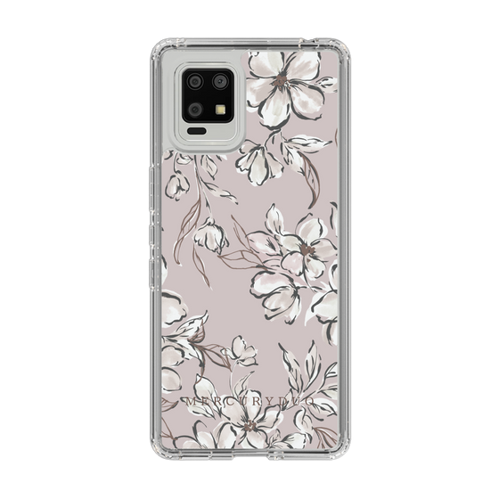 Slim Protection Case［ MERCURYDUO - BotanicalFlower - lilac ］