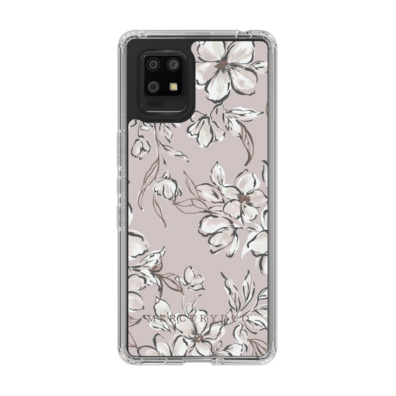 Slim Protection Case［ MERCURYDUO - BotanicalFlower - lilac ］
