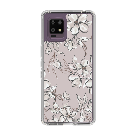 Slim Protection Case［ MERCURYDUO - BotanicalFlower - lilac ］