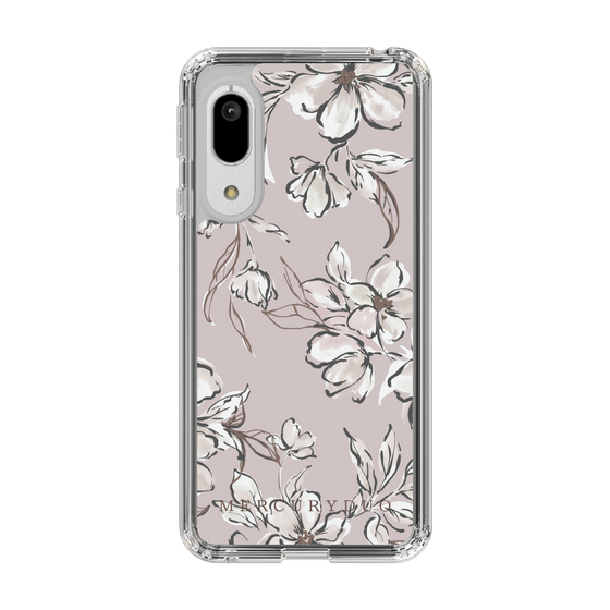 Slim Protection Case［ MERCURYDUO - BotanicalFlower - lilac ］