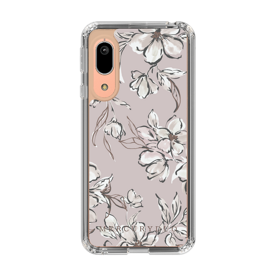 Slim Protection Case［ MERCURYDUO - BotanicalFlower - lilac ］