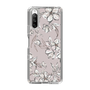 Slim Protection Case［ MERCURYDUO - BotanicalFlower - lilac ］