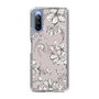 Slim Protection Case［ MERCURYDUO - BotanicalFlower - lilac ］