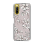 Slim Protection Case［ MERCURYDUO - BotanicalFlower - lilac ］