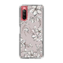 Slim Protection Case［ MERCURYDUO - BotanicalFlower - lilac ］