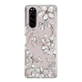 Slim Protection Case［ MERCURYDUO - BotanicalFlower - lilac ］