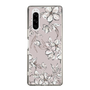 Slim Protection Case［ MERCURYDUO - BotanicalFlower - lilac ］