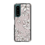 Slim Protection Case［ MERCURYDUO - BotanicalFlower - lilac ］