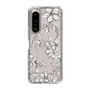 Slim Protection Case［ MERCURYDUO - BotanicalFlower - lilac ］