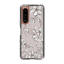 Slim Protection Case［ MERCURYDUO - BotanicalFlower - lilac ］