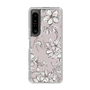 Slim Protection Case［ MERCURYDUO - BotanicalFlower - lilac ］