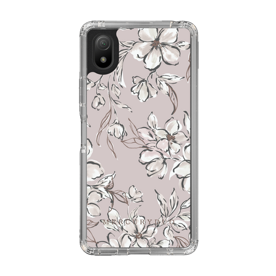 Slim Protection Case［ MERCURYDUO - BotanicalFlower - lilac ］