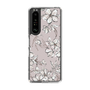 Slim Protection Case［ MERCURYDUO - BotanicalFlower - lilac ］