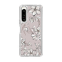Slim Protection Case［ MERCURYDUO - BotanicalFlower - lilac ］