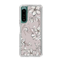 Slim Protection Case［ MERCURYDUO - BotanicalFlower - lilac ］