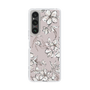Slim Protection Case［ MERCURYDUO - BotanicalFlower - lilac ］