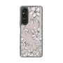Slim Protection Case［ MERCURYDUO - BotanicalFlower - lilac ］