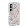 Slim Protection Case［ MERCURYDUO - BotanicalFlower - lilac ］