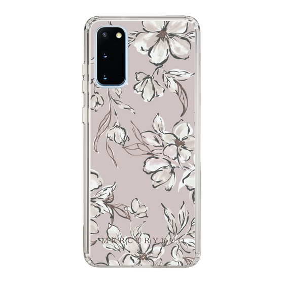 Slim Protection Case［ MERCURYDUO - BotanicalFlower - lilac ］