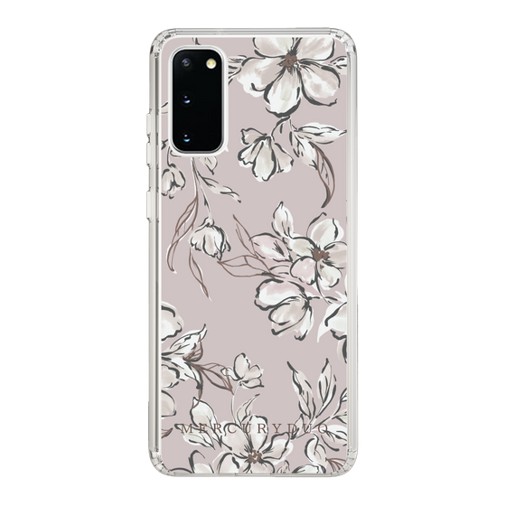 Slim Protection Case［ MERCURYDUO - BotanicalFlower - lilac ］