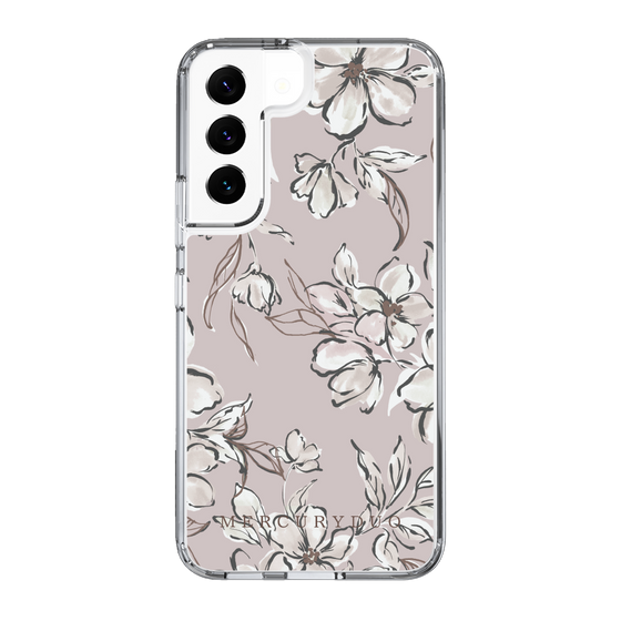 Slim Protection Case［ MERCURYDUO - BotanicalFlower - lilac ］