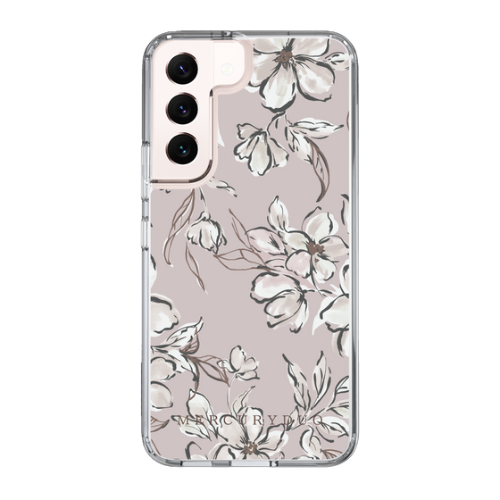 Slim Protection Case［ MERCURYDUO - BotanicalFlower - lilac ］