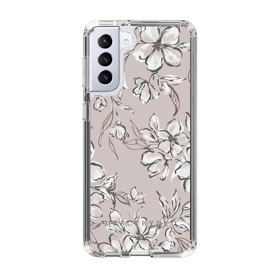 Slim Protection Case［ MERCURYDUO - BotanicalFlower - lilac ］