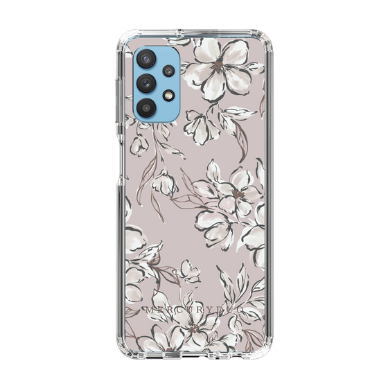 Slim Protection Case［ MERCURYDUO - BotanicalFlower - lilac ］