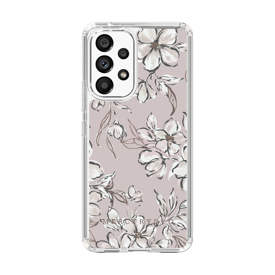 Slim Protection Case［ MERCURYDUO - BotanicalFlower - lilac ］