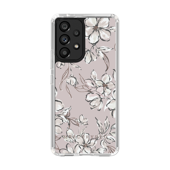 Slim Protection Case［ MERCURYDUO - BotanicalFlower - lilac ］