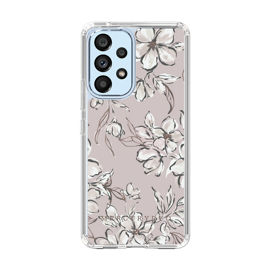 Slim Protection Case［ MERCURYDUO - BotanicalFlower - lilac ］