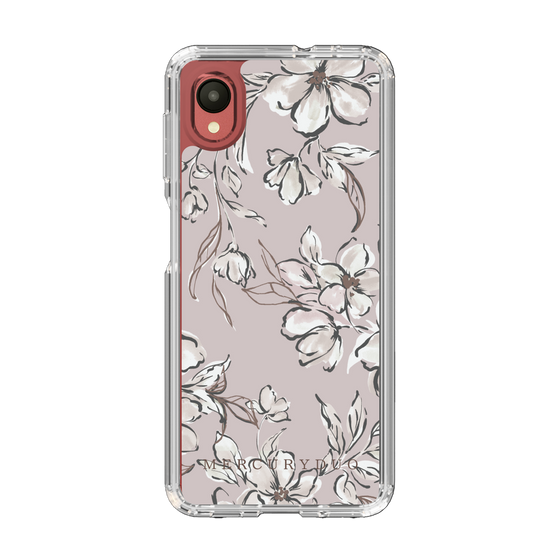 Slim Protection Case［ MERCURYDUO - BotanicalFlower - lilac ］
