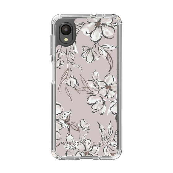 Slim Protection Case［ MERCURYDUO - BotanicalFlower - lilac ］