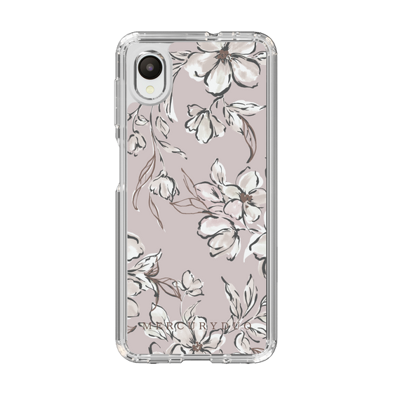Slim Protection Case［ MERCURYDUO - BotanicalFlower - lilac ］