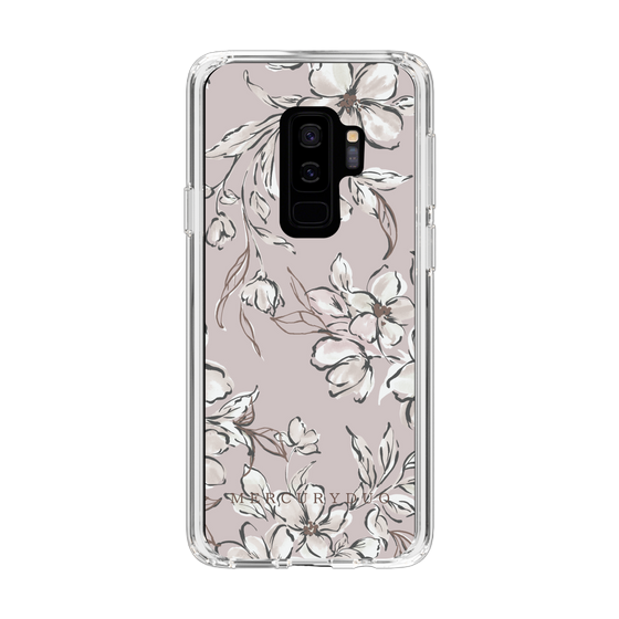 Slim Protection Case［ MERCURYDUO - BotanicalFlower - lilac ］