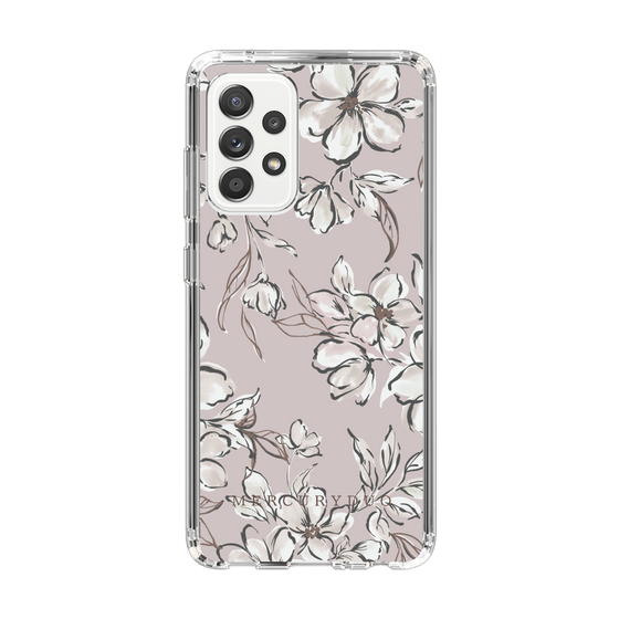 Slim Protection Case［ MERCURYDUO - BotanicalFlower - lilac ］