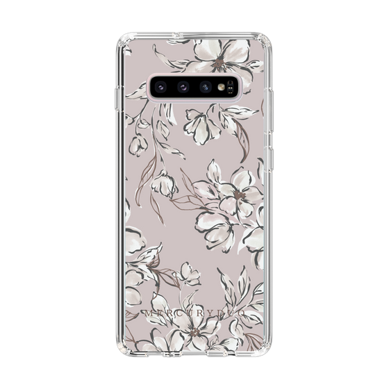Slim Protection Case［ MERCURYDUO - BotanicalFlower - lilac ］
