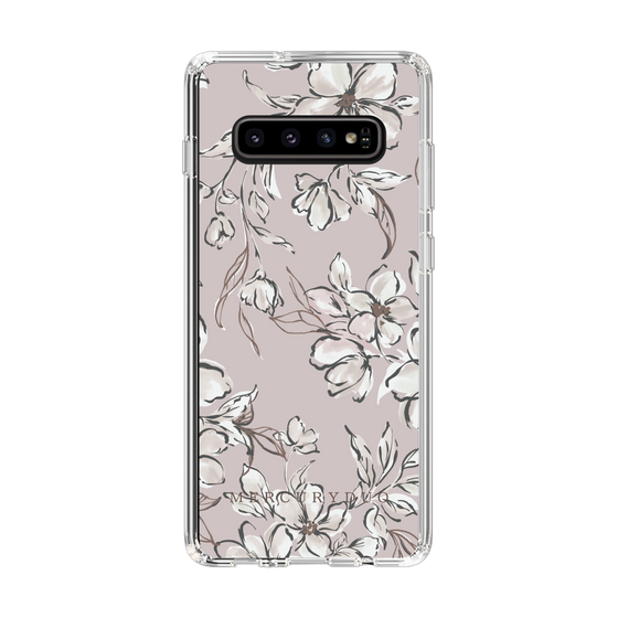 Slim Protection Case［ MERCURYDUO - BotanicalFlower - lilac ］