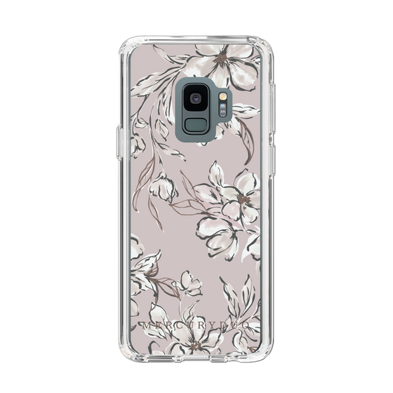 Slim Protection Case［ MERCURYDUO - BotanicalFlower - lilac ］