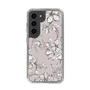 Slim Protection Case［ MERCURYDUO - BotanicalFlower - lilac ］