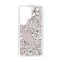 Slim Protection Case［ MERCURYDUO - BotanicalFlower - lilac ］